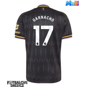 Aston Villa Alejandro Garnacho #17 Venkovní Dres 2026-27 Krátký Rukáv Aston Villa Alejandro Garnacho #17 Venkovní Dres 2026-27 Krátký Rukáv